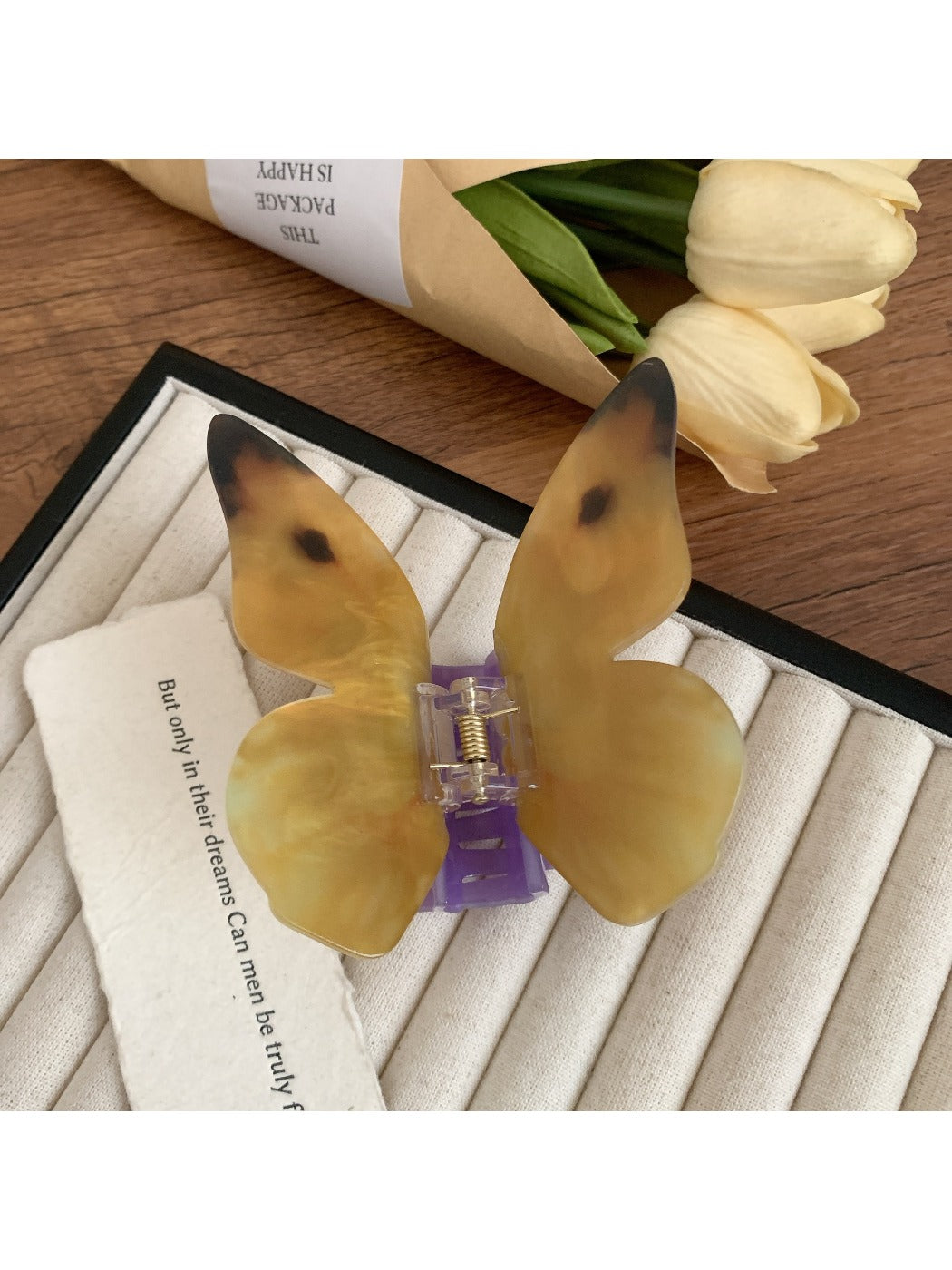 Beau - Vintage Butterfly Hair Claw Clip