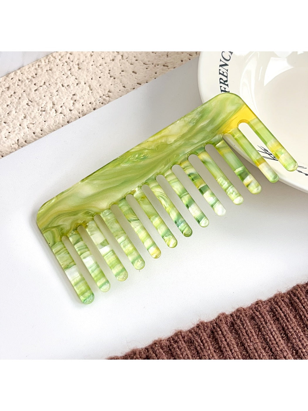 Camerow - Elegant Marble Comb Stylish Hair Accessory