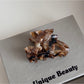 Beau - Acetate Flower Design Detail Claw Clip