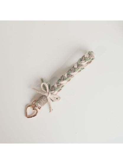 Keypus - Cute Plush Bow Lanyard Keychain Soft