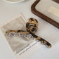Beau - Vintage Marbled Crisscross Claw Clip