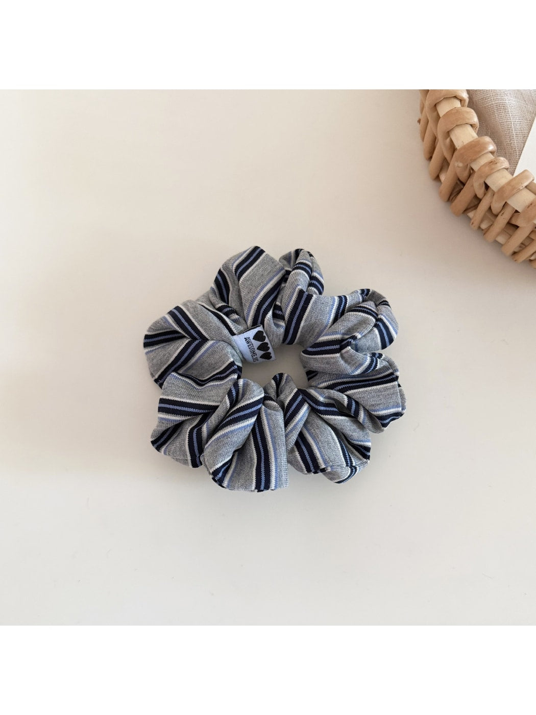 Gifty - Retro Print Polyester Fashion Scrunchie
