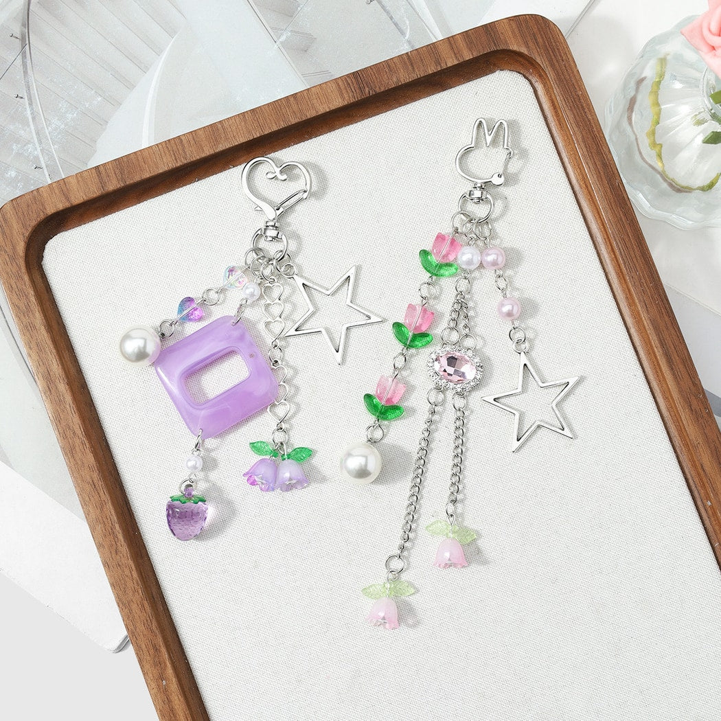 Keypus - Sweet Style Star Tulip Keychain