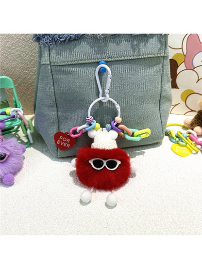 Keypus - Plush Pompom Bag Charm