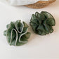 Gifty - Polka Dot Mesh Ruffled High Elasticity Scrunchie