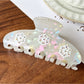 Beau - Decorative Acetate Floral Geometric Claw Clip