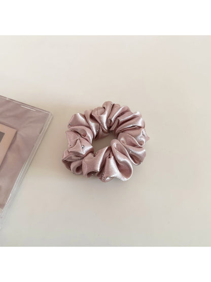 Gifty - Elegant Satin Rhinestone Scrunchies