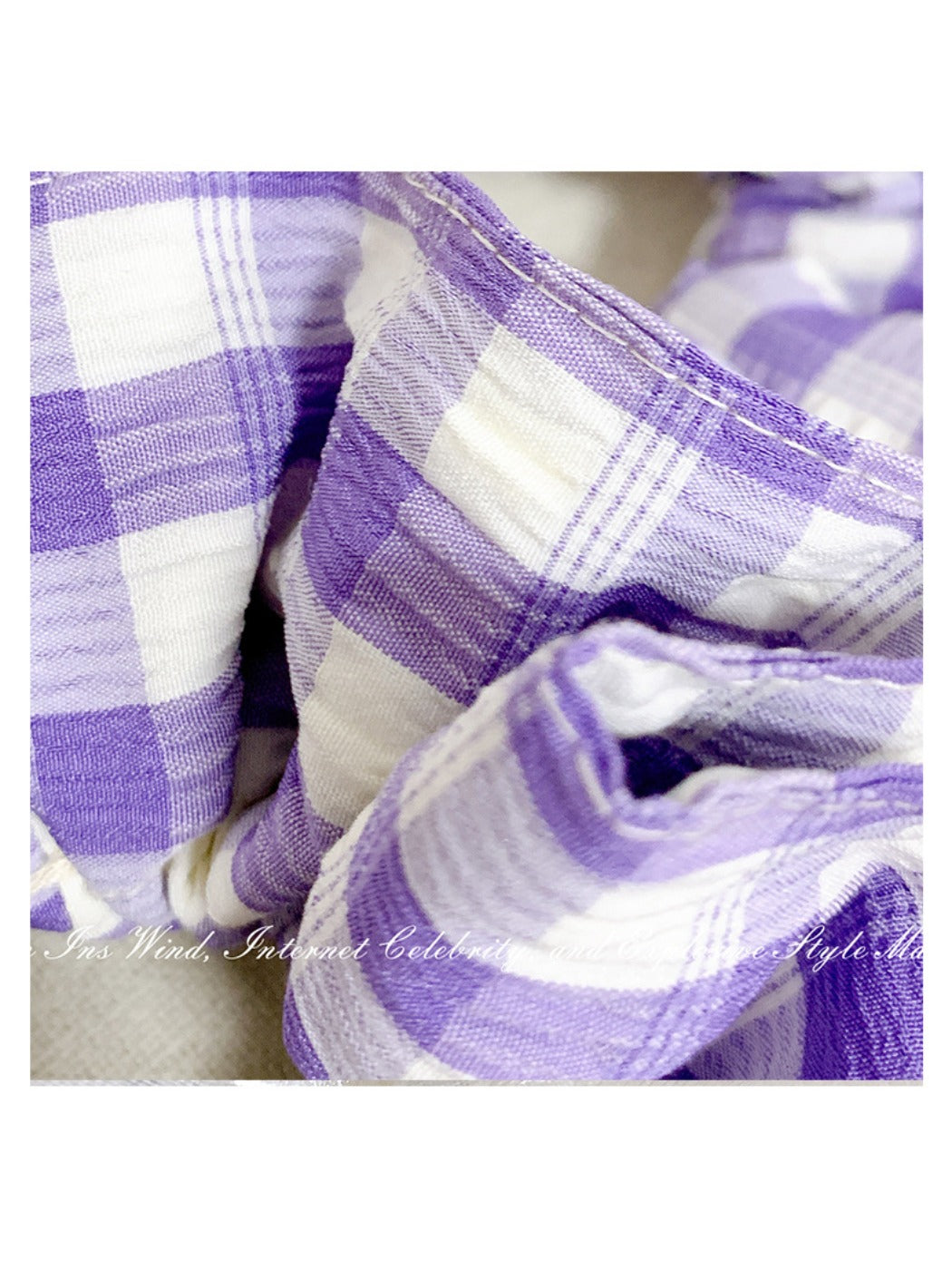 Gifty - Sweet Plaid Hair Loop