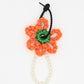 Keypus - Carrot Flower-Shaped Keychain