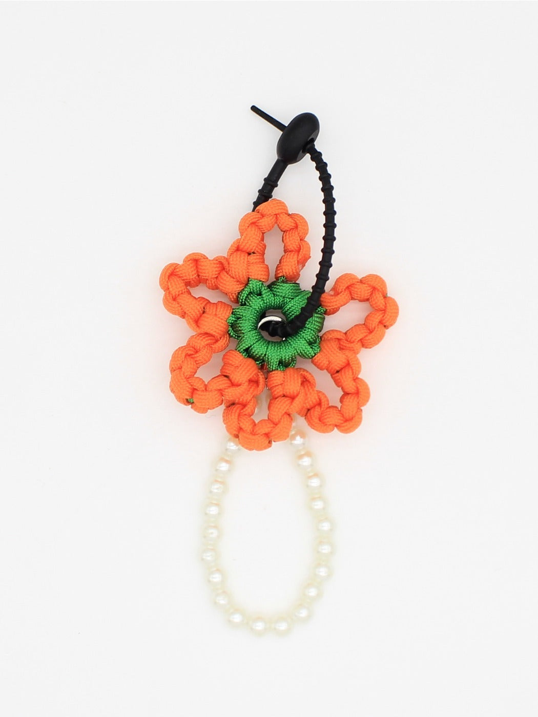 Keypus - Carrot Flower-Shaped Keychain