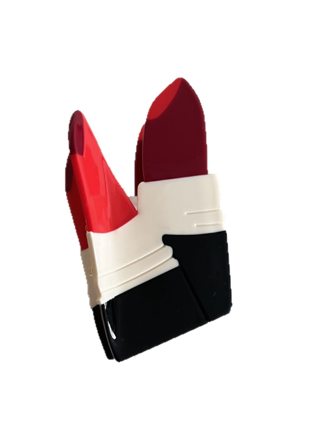 Beau - Lipstick Shaped Acetate Hair Clip