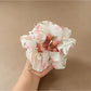 Gifty - Floral Butterfly Bow Polyester Scrunchie