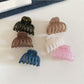 Beau - Clear Pumpkin Shape Plastic Alloy Claw Clip