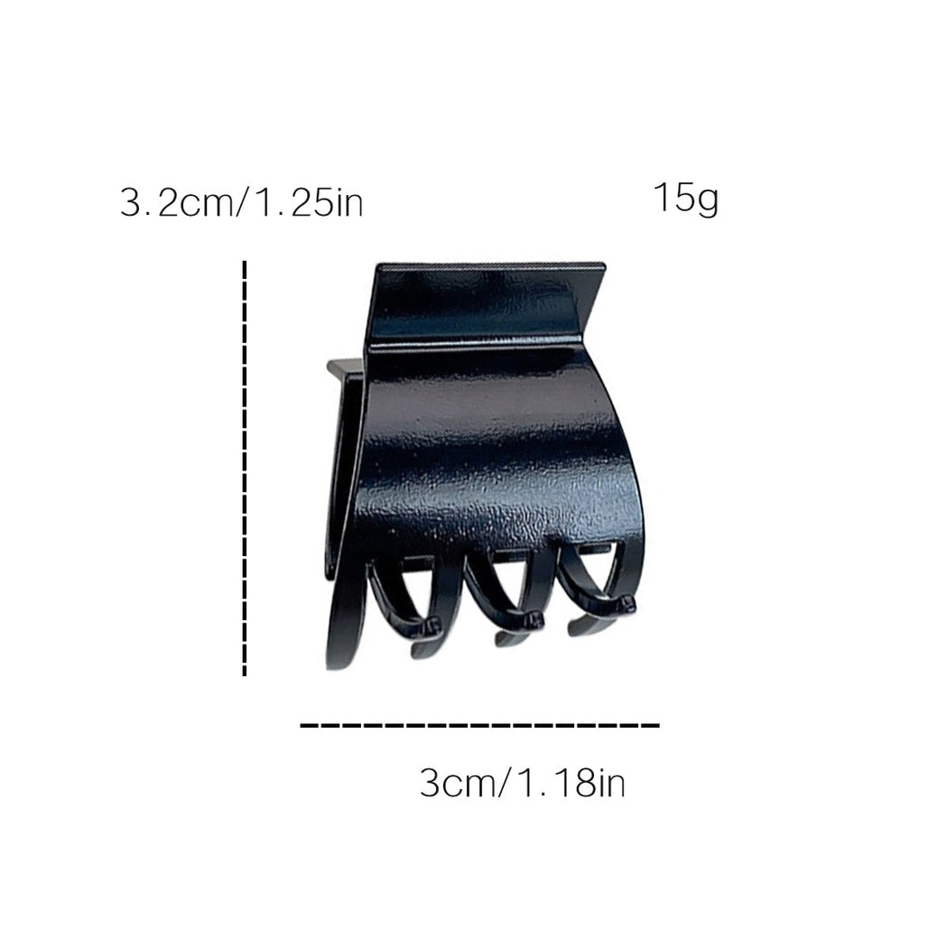Beau - Chic Glossy Curved Fashion Claw Clip