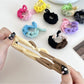 Gifty - Braided Nylon Bow Style Stretch Hair Tie