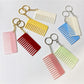 Keypus - Minimalist Comb Keychain Charm