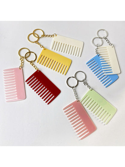 Keypus - Minimalist Comb Keychain Charm