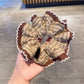 Gifty - Retro Patchwork Ruffle Scrunchie