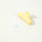 Beau - Solid Color Square Tip Claw Clip