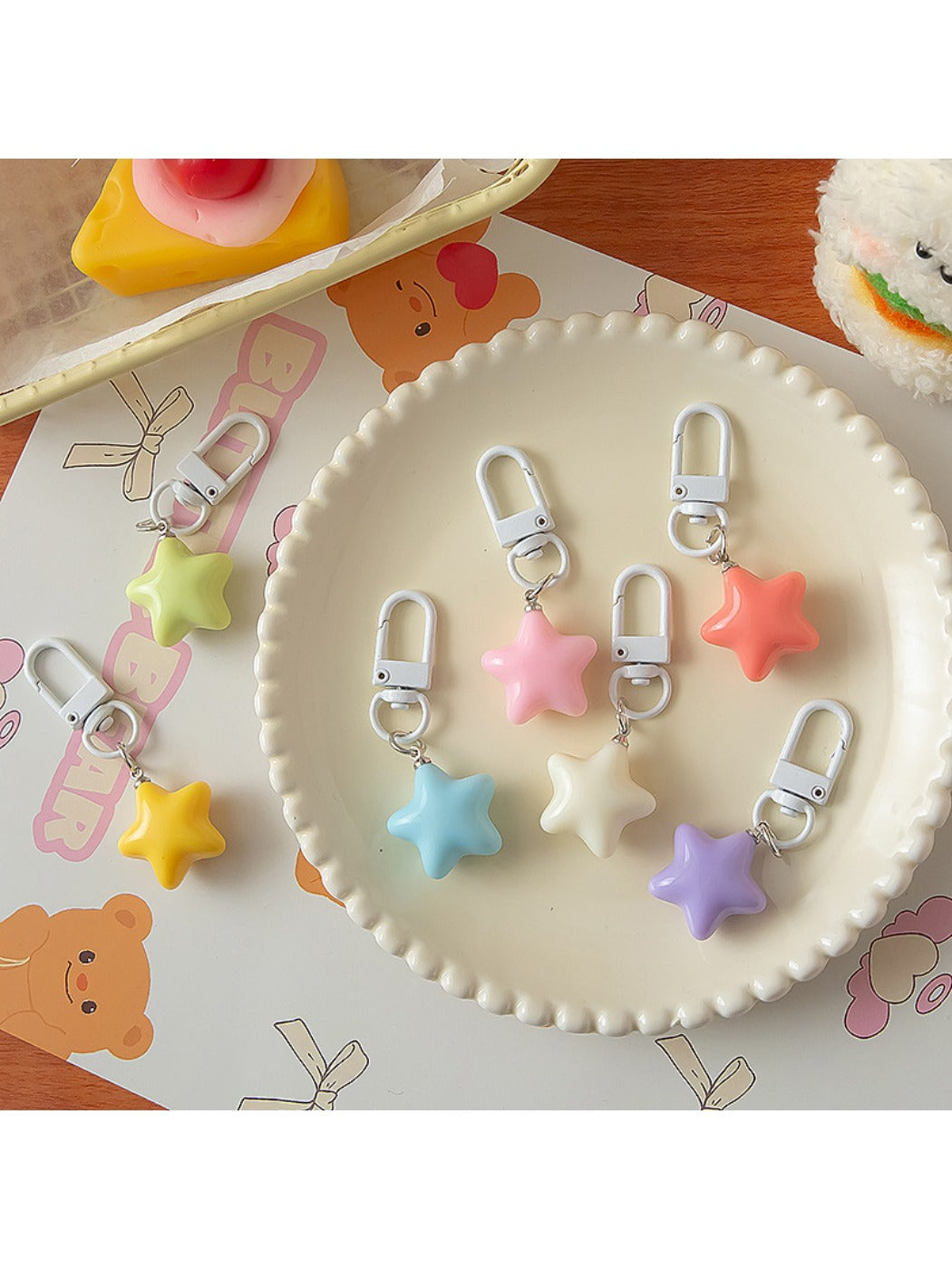 Keypus - Cute Star Shaped Keychain