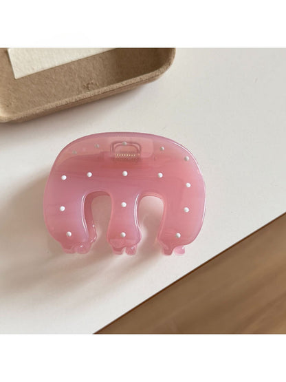 Beau - Polka-Dot Drip Glaze Hair Clip