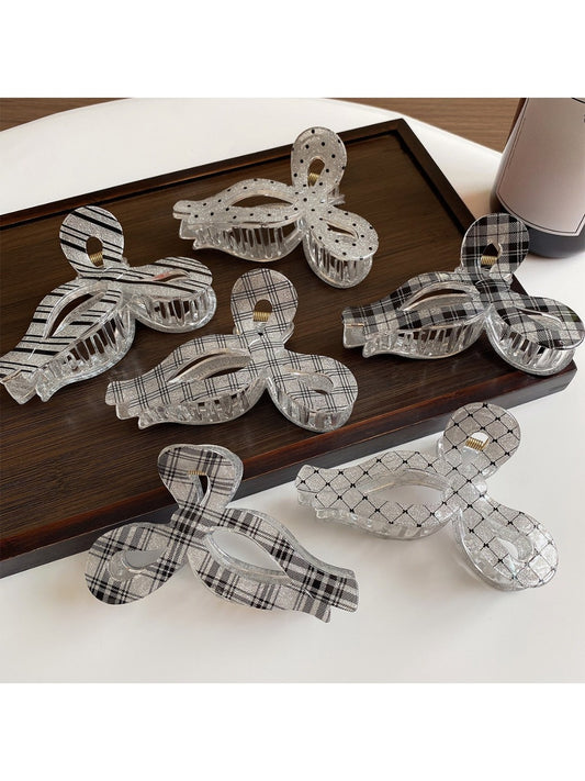 Beau - Elegant Bow Shaped Minimalist Claw Clip