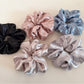 Gifty - Elegant Satin Crinkle Scrunchie