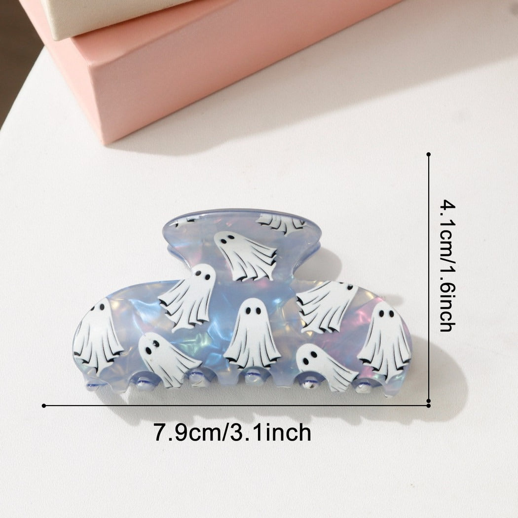 Beau - Cartoon Ghost Shaped PVC Claw Clip