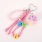 Keypus - Beaded Mushroom-Shaped Keychain