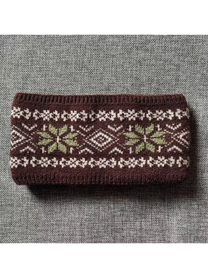 Gifty - Striped Knit Thickened Headband