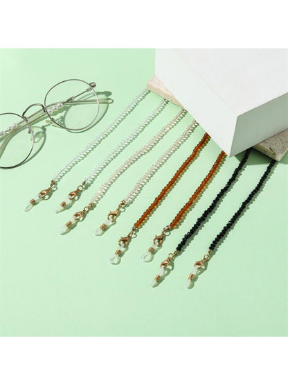Velra - Solid Color Beaded Eyeglass Strap