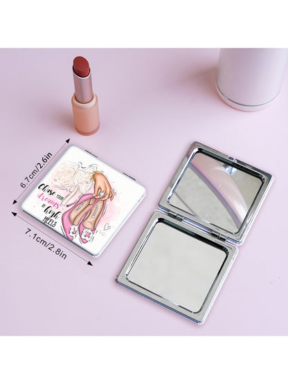 Mirroray - High Heel Printed Folding Mirror