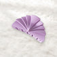 Beau - Modern Minimalist 7cm Plastic Fan Shape Claw Clip