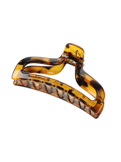 Beau - Elegant Hollow-Out Enamel Claw Clip