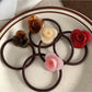 Gifty - Rose Pattern Acetate Hair Tie