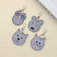 Keypus - Night Reflective Animal-Shaped Keychain