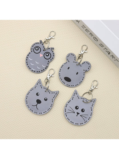 Keypus - Night Reflective Animal-Shaped Keychain