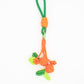 Keypus - Carrot Flower-Shaped Keychain
