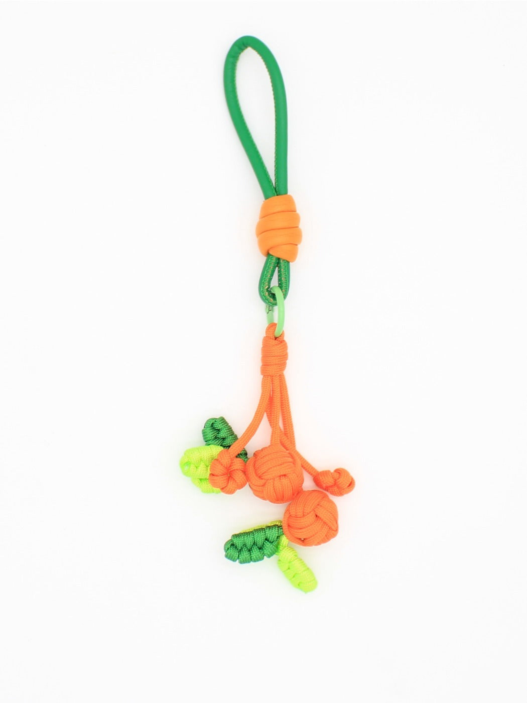Keypus - Carrot Flower-Shaped Keychain