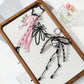Keypus - Y2K Style Heart and Stud Detail Keychain