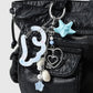 Keypus - Cute Blue Starfish Design Keychain