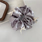 Gifty - Pearlescent Satin Bow Scrunchie