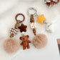 Keypus - Plush Animal Alloy Accent Keychain Bag Charm