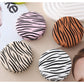 Mirroray - Minimalist Zebra Print Folding Makeup Mirror