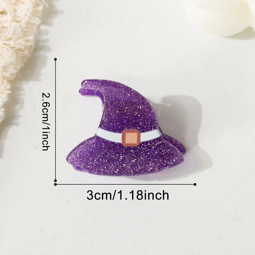 Halloween mini hair claw clips, view 5