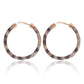 Earedge - Multicolor Rhinestone Hoop Earrings