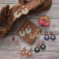 Earedge - Scalloped Filigree Drop Earrings