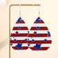 Earedge - Patriotic Star Stripe Earrings