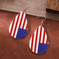 Earedge - Patriotic Star Stripe Earrings