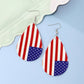 Earedge - Patriotic Star Stripe Earrings